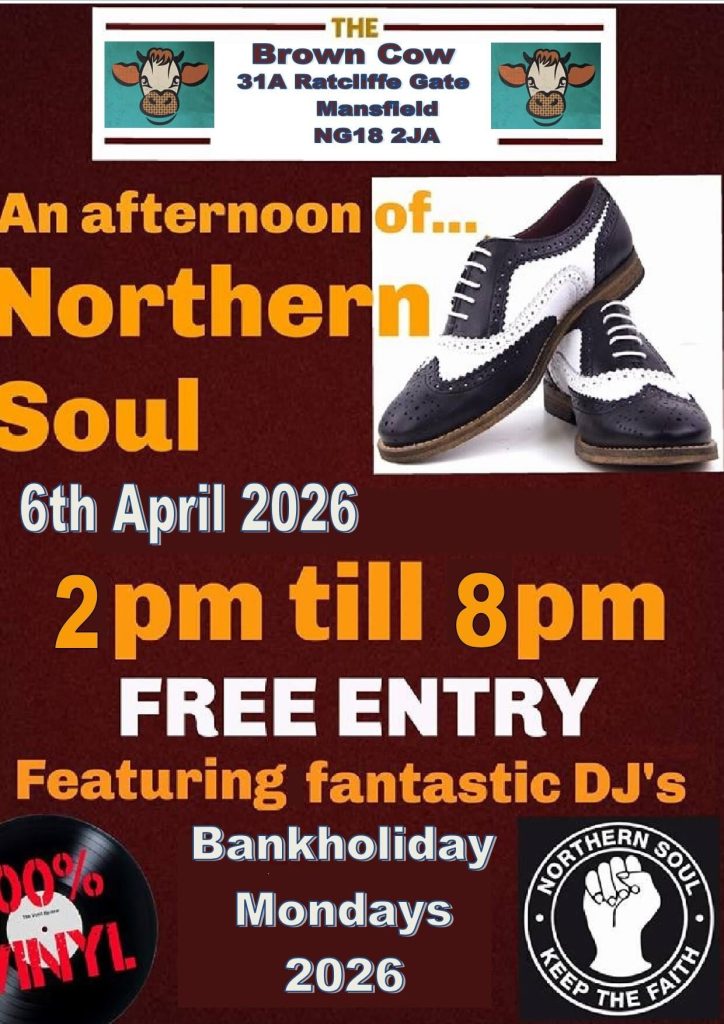 Brown Cow Bank Holiday Soul Afternoon