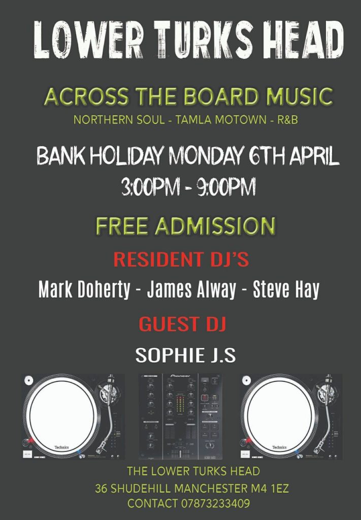 Lower Turks Head Northen Soul