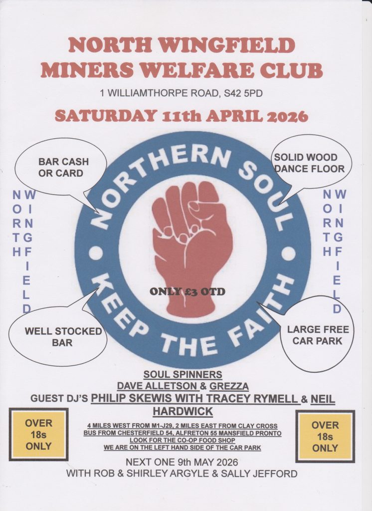 North Wingfield Northern Soul