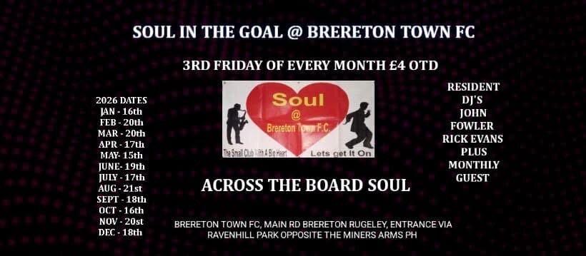 Soul In Goal  Brereton Town Fc