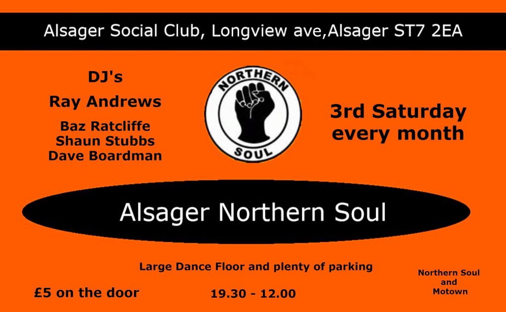 Alsager Soul Club Stoke On Trent
