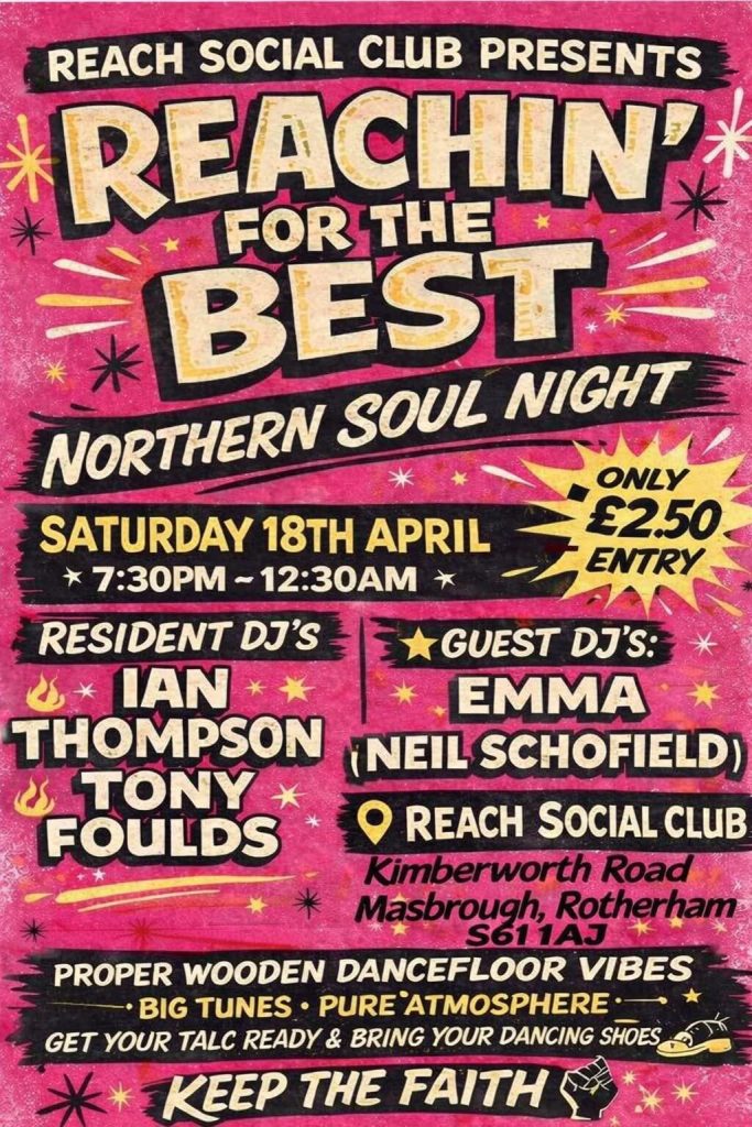 Reaching For The Best Soul Night