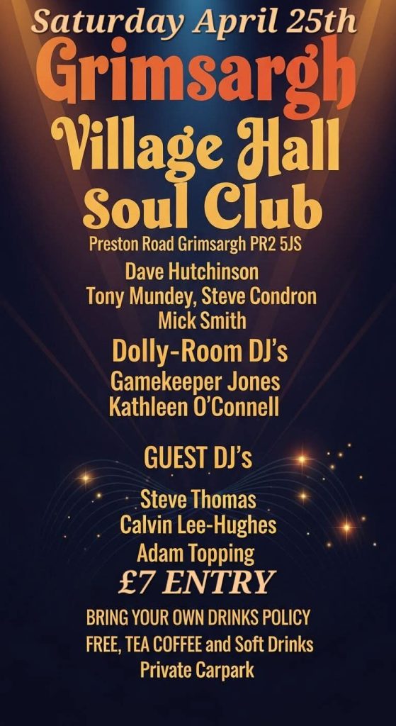 Soul At Grimsargh Village Hall