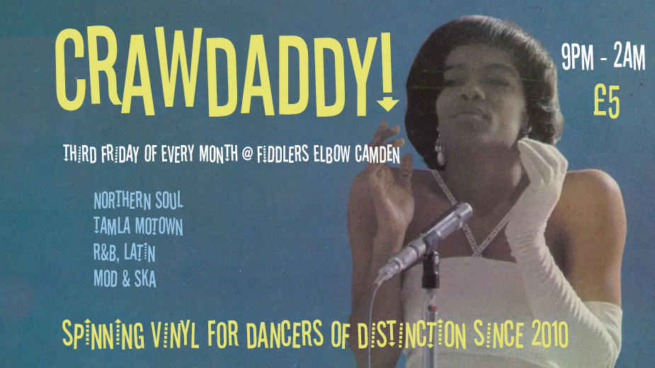 Crawdaddy With Guest Dj Charlotte Lewis Tickety Boo