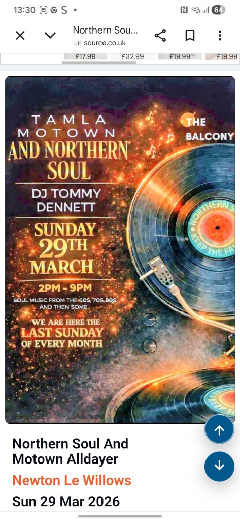 Northern Soul And Motown Alldayer