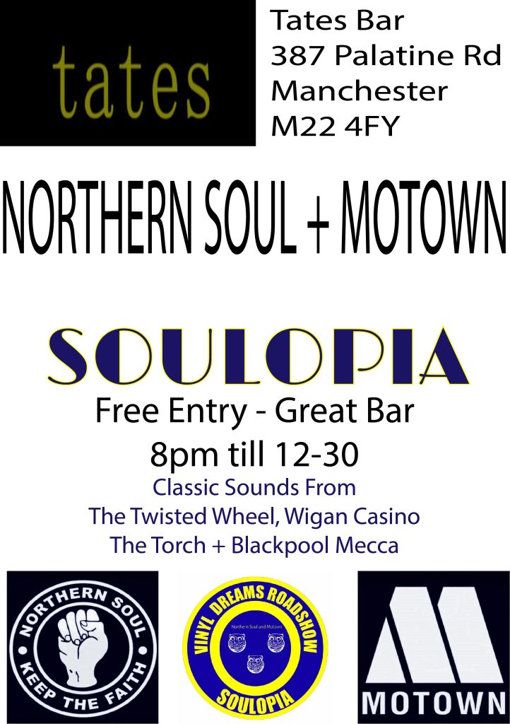 Tates Bar Northenden Manchester