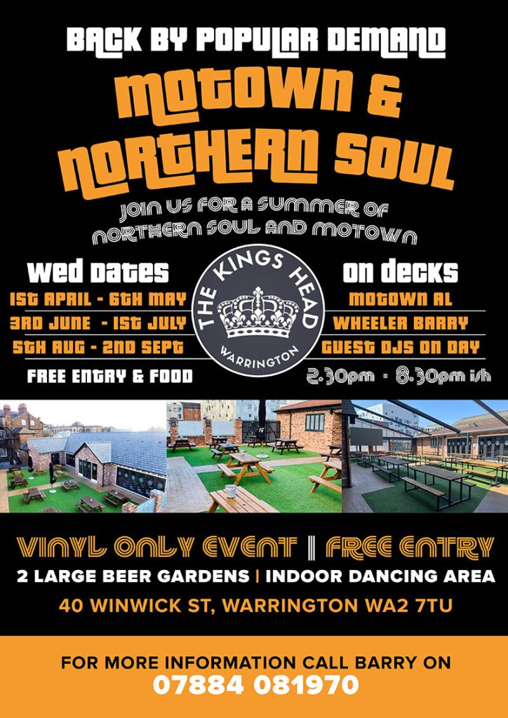 Kings Head Warrington  Spring Soul