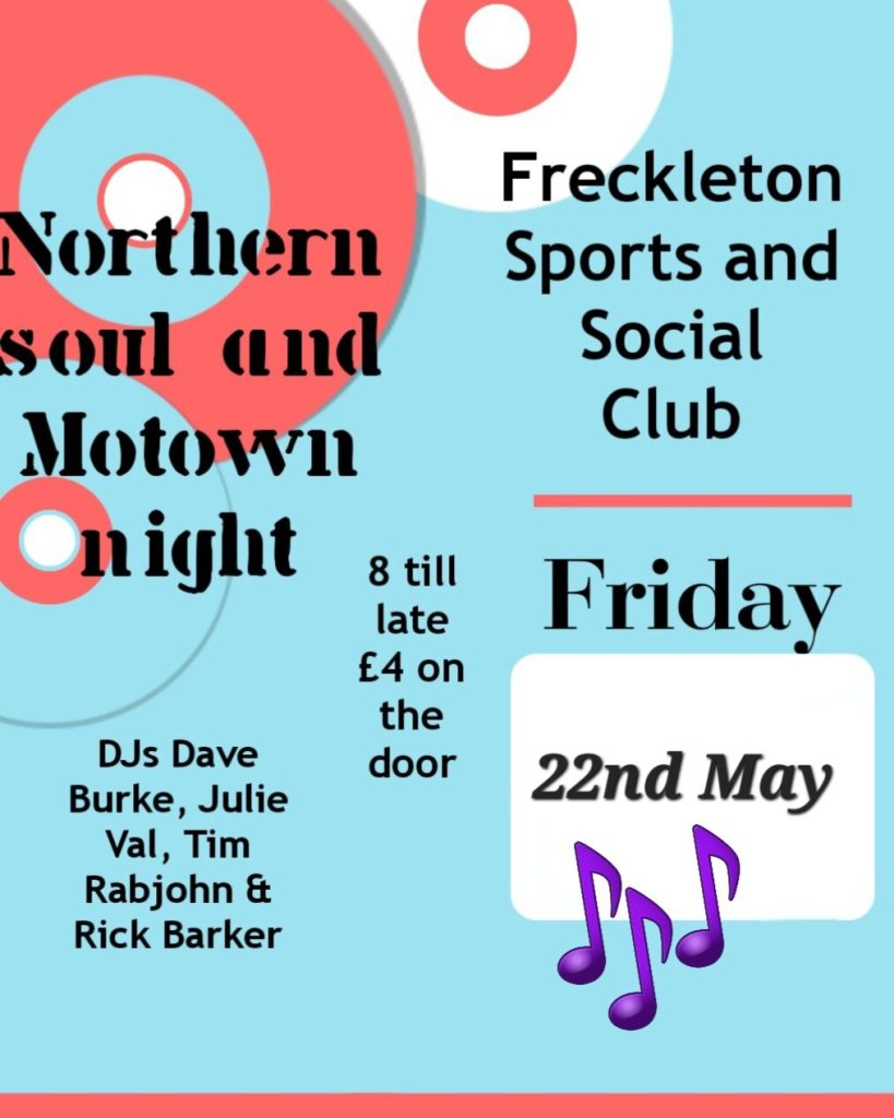 Freckleton Northern Soul Night