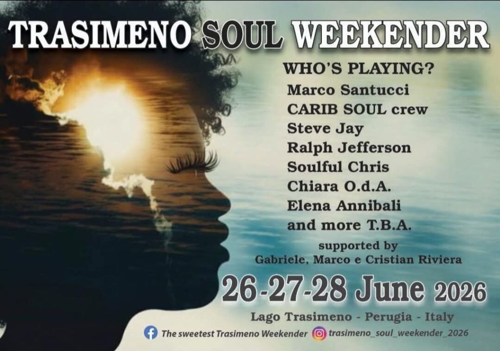 The Sweetest Trasimeno Soul Weekender  Lago Trasimeno Italy