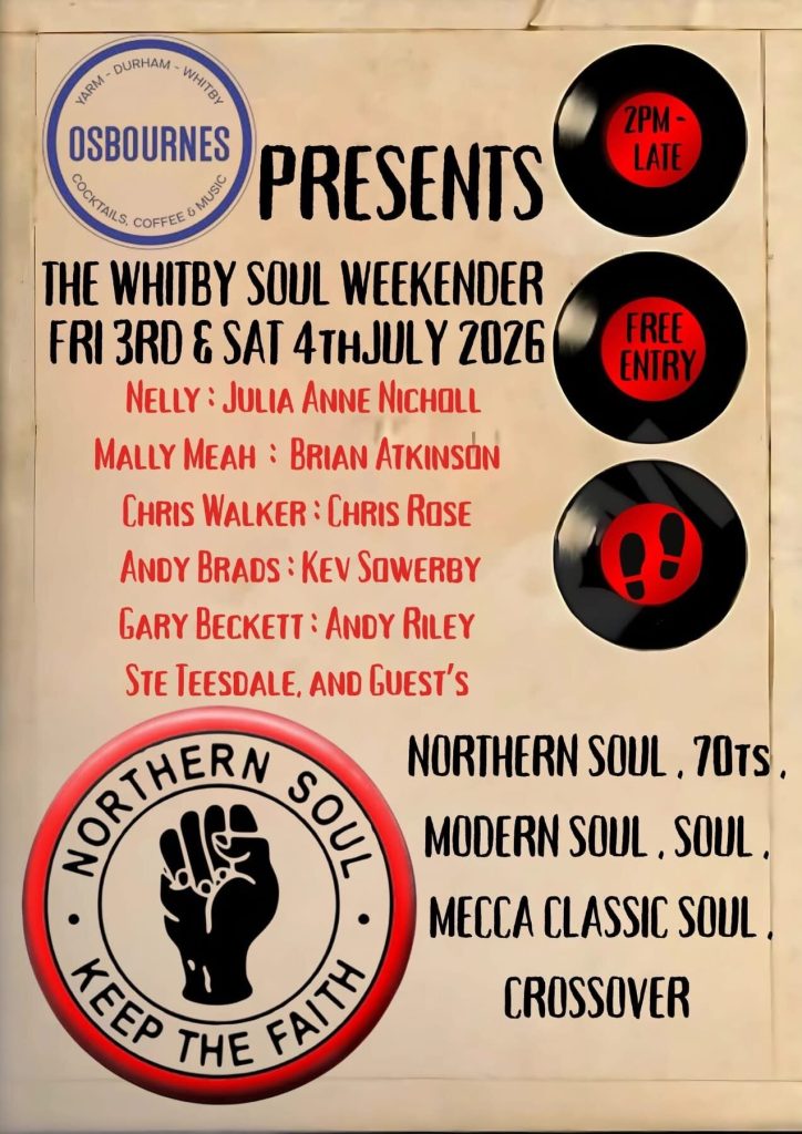 Osbournes Whitby Soul Weekender