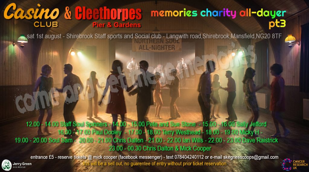 Wigan And Cleethorpes Memories Charity Alldayer