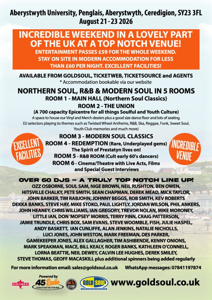 The Wales Soul Weekender