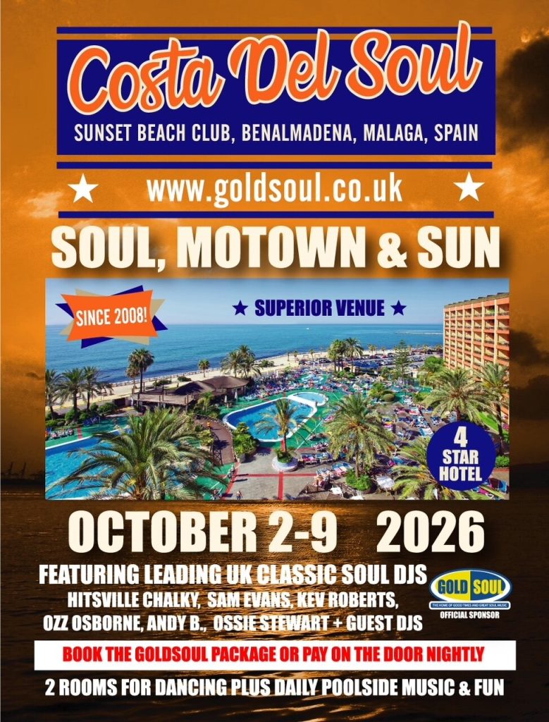 Costa Del Soul Now In Its 18th Year