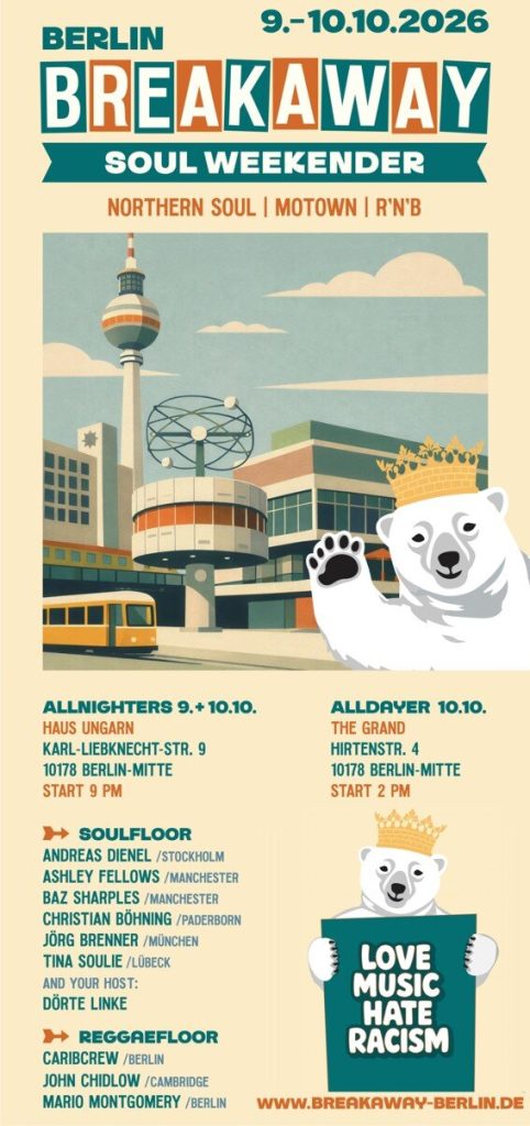 Berlin Breakaway Soul Weekender 2026