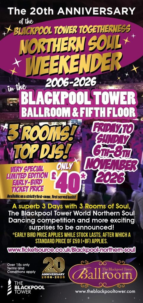 Blackpool Tower 20th Anniversary