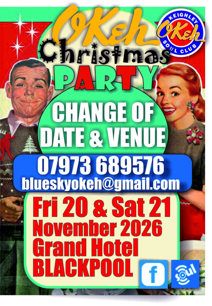 Keighley Okeh Soul Club Xmas Party