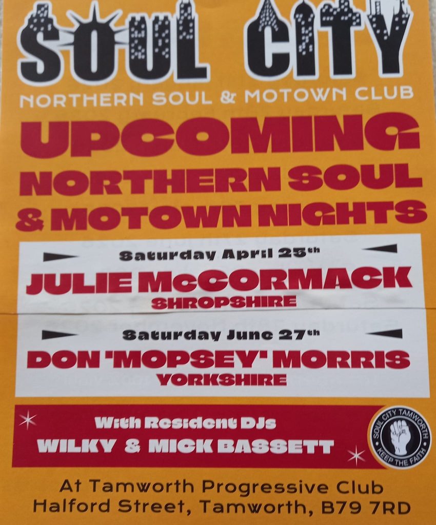 Soul City Northern Soul  Motown Club