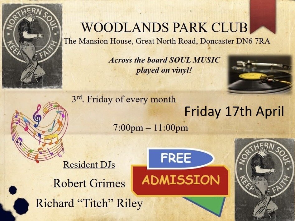 Woodlands Park Club Northern Soul
