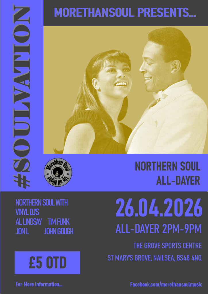 Morethansoul  Soulvation Alldayer At The Grove Nailsea