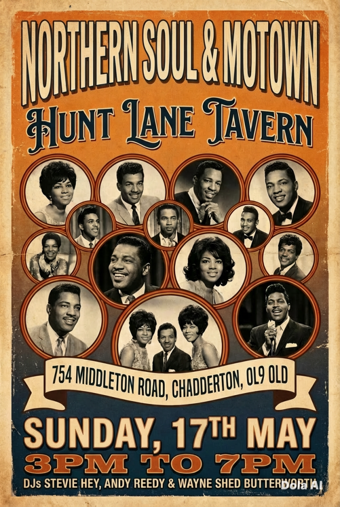 Hunts Lane Tavern Northern Soul  Motown