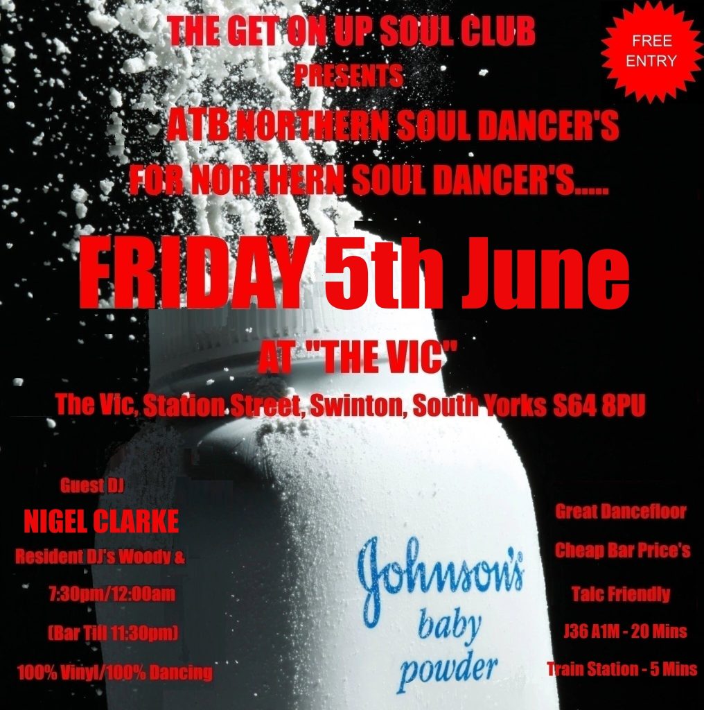 Get On Up Soul  The Vic Swinton