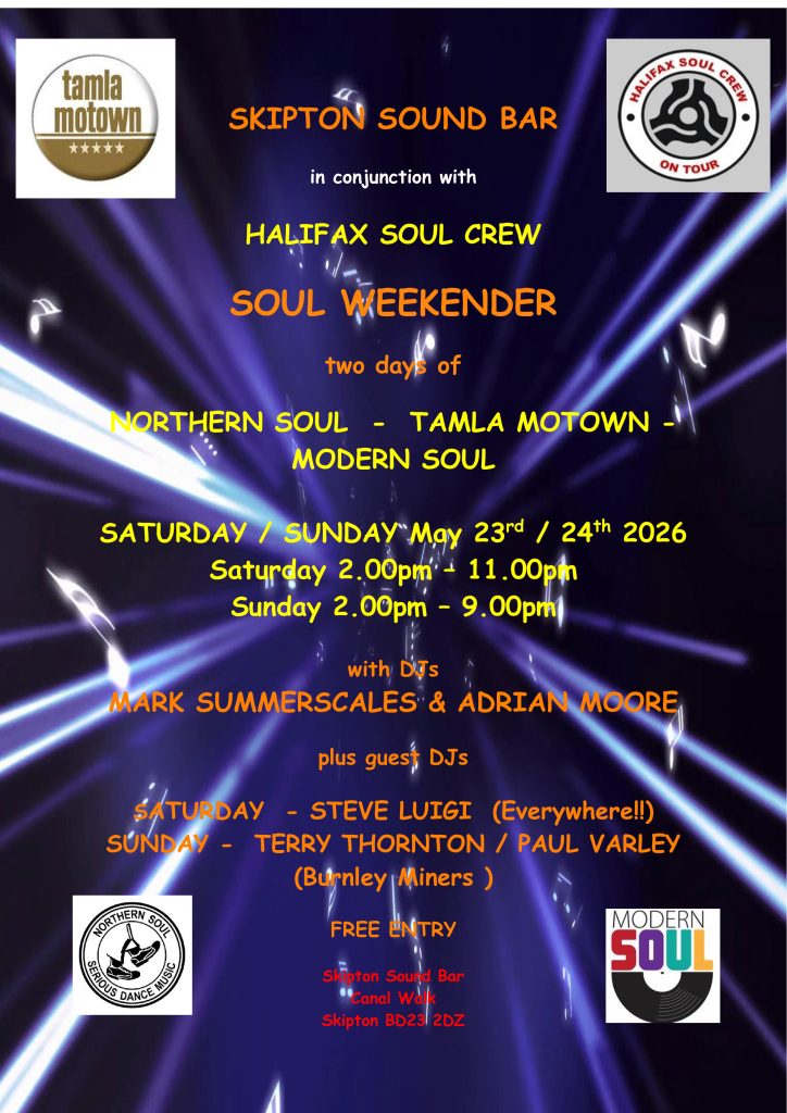 Skipton Sound Bar Weekender