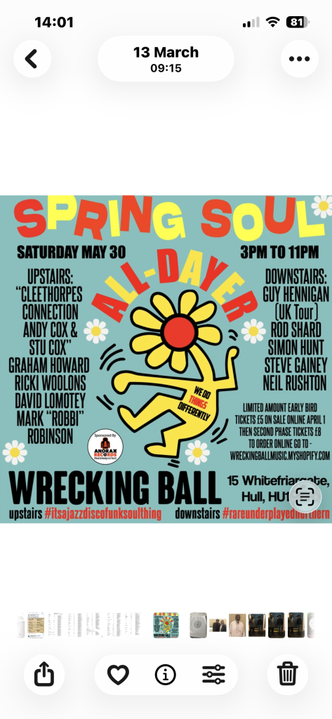 Guy Hennigan  Wrecking Ball Alldayer Hull